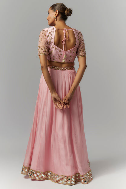 Candy Pink Lehenga Set